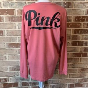 PINK Victoria's Secret Dusty Pink Long Sleeve Top